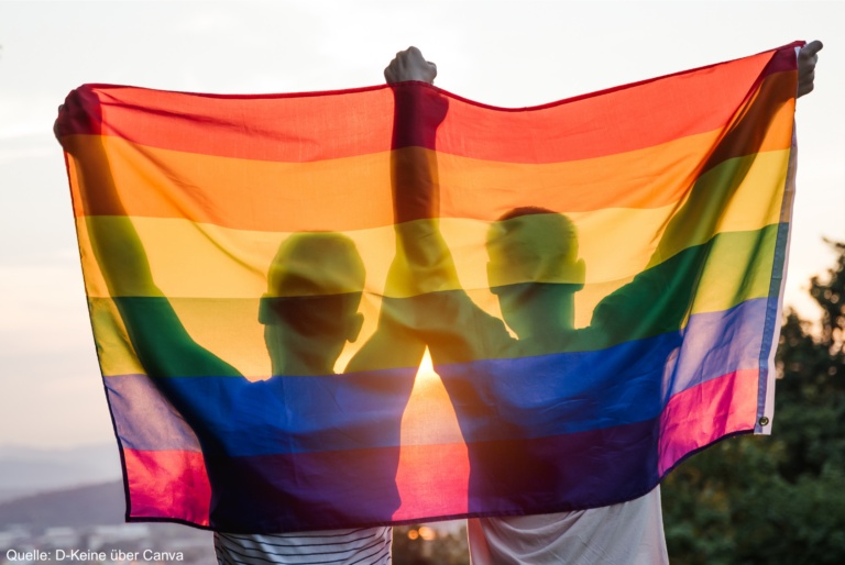 Begegnung unterm Regenbogen – Besuchsdienst für LSBT*I*Q Personen 55+