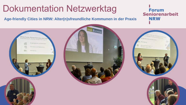 Die fünf Age-friendly Cities in NRW im Portrait: Erfahrungen reflektieren und Handlungsperspektiven entwickeln