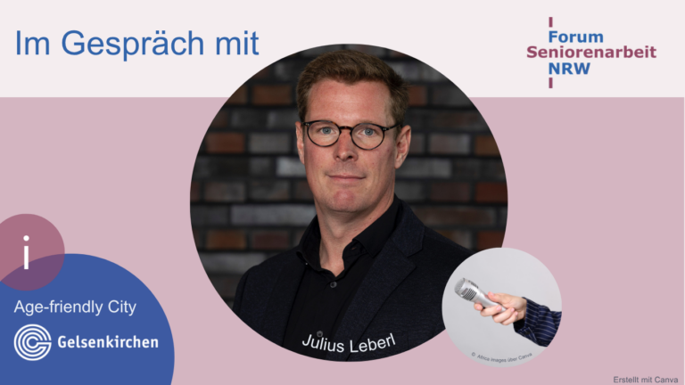 „Ältere Menschen profitieren von verbesserten Teilhabemöglichkeiten, kürzeren Wegen zu Unterstützungsangeboten und einer stärkeren sozialen Einbindung.“ – Im Gespräch mit Julius Leberl