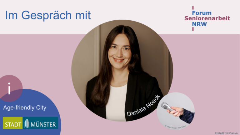 „Age-friendly City kann durch gezielte Öffentlichkeitsarbeit zu diverseren Altersbildern beitragen“ – Im Gespräch mit Daniela Noack